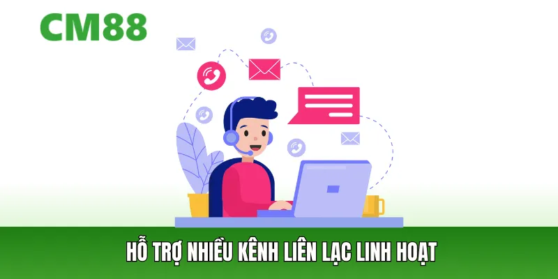 Bộ đàm icm88 hỗ trợ liên lạc đa kênh