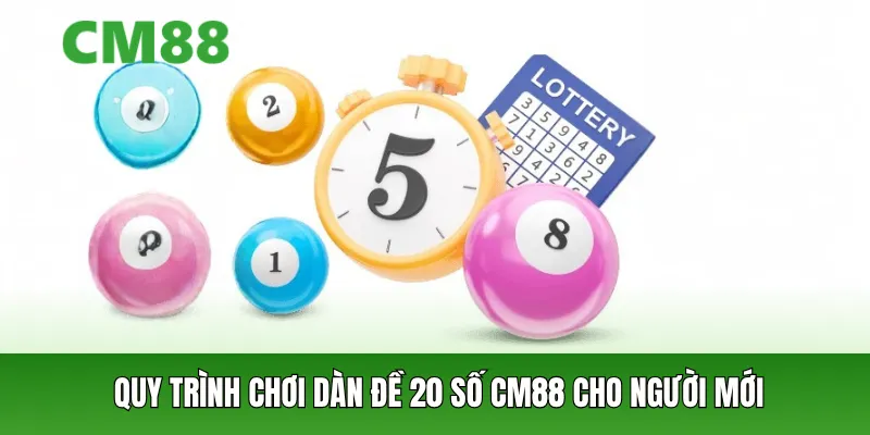 Quy trình chơi dàn đề 20 số CM88 cho người mới